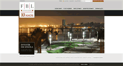 Desktop Screenshot of fbladvogados.com